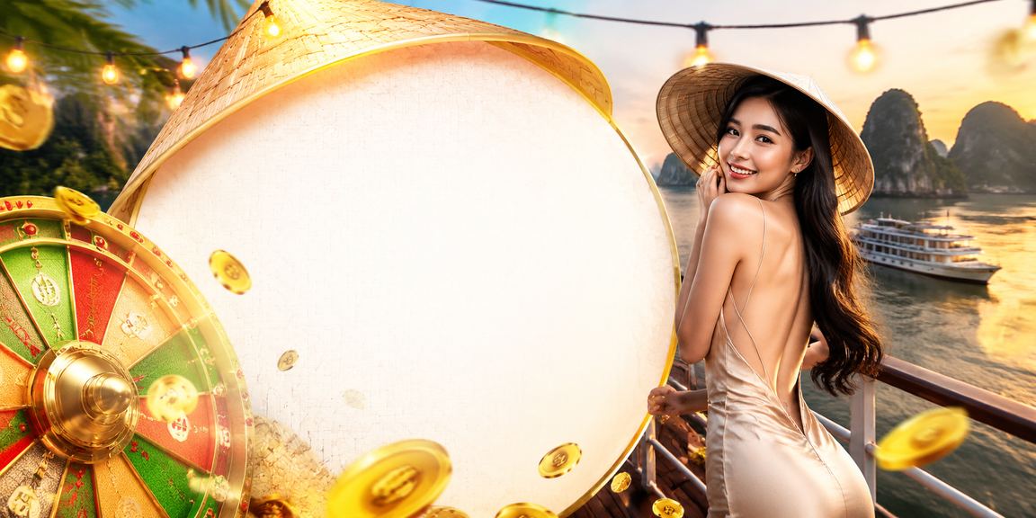Cảnh Vịnh Hạ Long nhìn từ xa, gợi liên tưởng đến trải nghiệm roulette và giải trí casino trực tuyến
