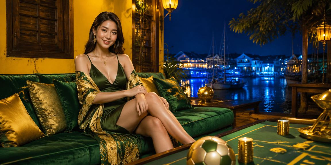 Người dùng tại Hội An tra cứu thông tin kèo thể thao qua thiết bị di động buổi tối